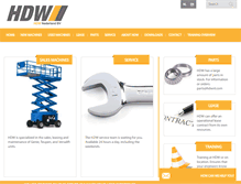 Tablet Screenshot of hdwnl.com